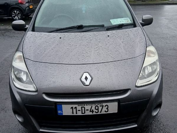 Renault Clio Hatchback, Ethanol Petrol, 2011, Grey