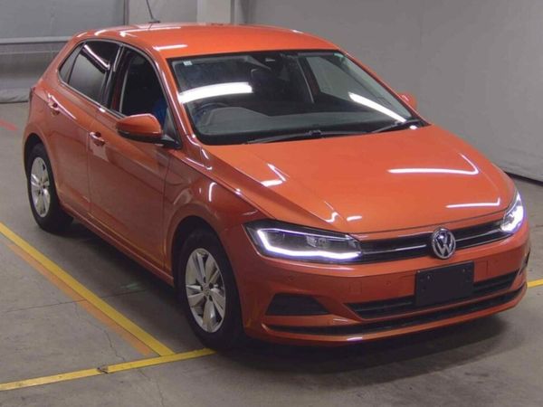 Volkswagen Polo Hatchback, Petrol, 2020, Orange