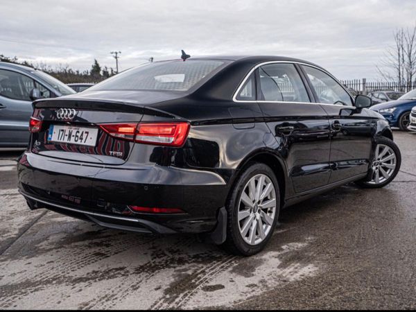 Audi A3 Saloon, Petrol, 2017, Black