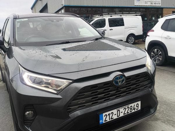 Toyota RAV4 SUV, Petrol Hybrid, 2021, Grey