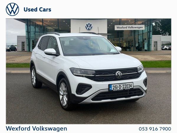 Volkswagen T-Cross Estate, Petrol, 2025, White