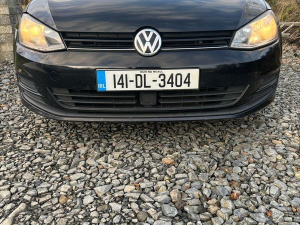 Volkswagen Golf Hatchback, Diesel, 2014, Black