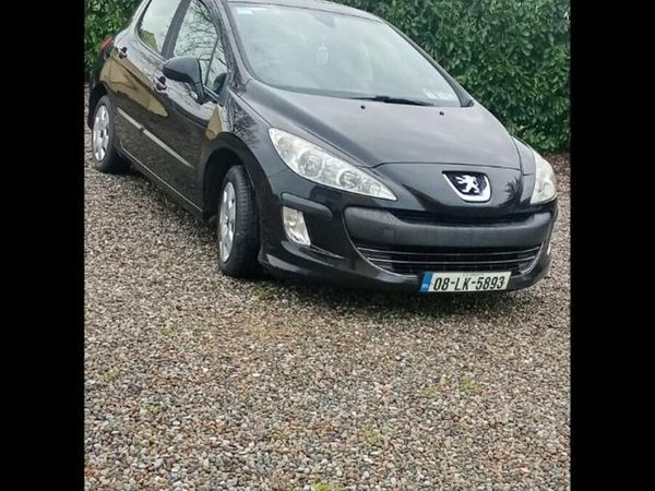 Peugeot 308 Hatchback, Diesel, 2008, Black