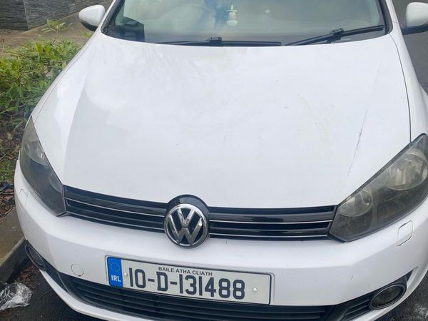 Volkswagen Golf Hatchback, Diesel, 2010, White