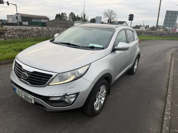 Kia Sportage SUV, Diesel, 2012, Silver