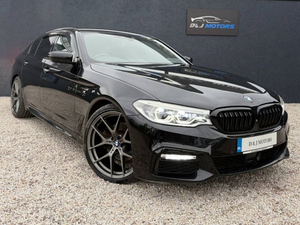 BMW 5-Series Saloon, Diesel, 2017, Black