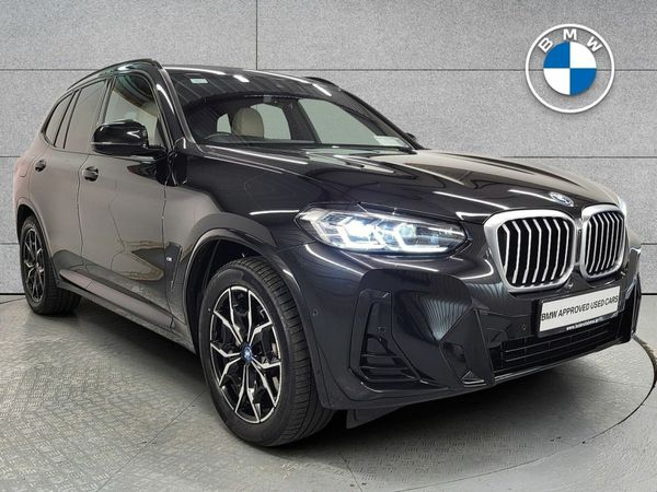 BMW X3 SUV, Petrol Plug-in Hybrid, 2024, Black