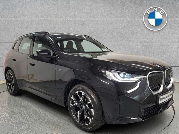BMW X3 SUV, Petrol Plug-in Hybrid, 2025, Black
