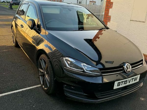 Volkswagen Golf Hatchback, Diesel, 2015, Black