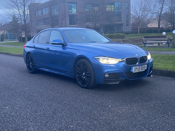 BMW 3-Series Saloon, Petrol Plug-in Hybrid, 2017, Blue
