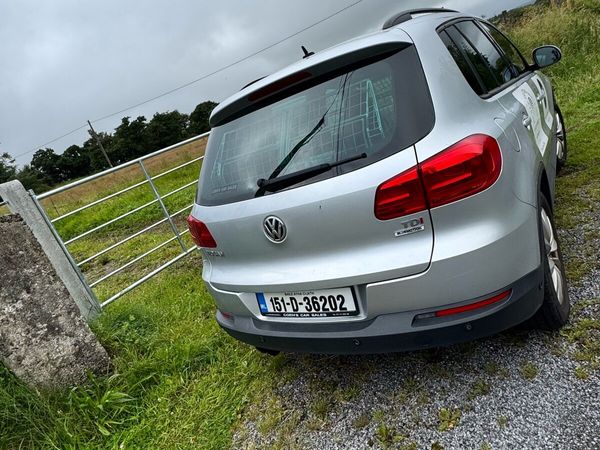 Volkswagen Tiguan SUV, Diesel, 2015, Silver
