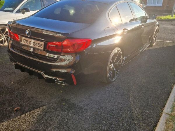 BMW 5-Series Saloon, Diesel, 2017, Black