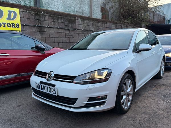 Volkswagen Golf Hatchback, Petrol, 2017, White