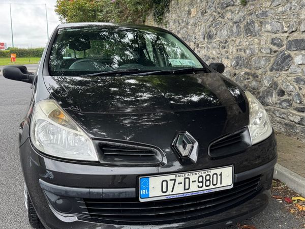 Renault Clio Hatchback, Petrol, 2007, Black