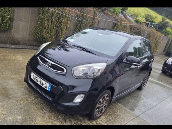 Kia Picanto Hatchback, Petrol, 2012, Black