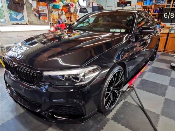 BMW 5-Series Saloon, Diesel, 2017, Black
