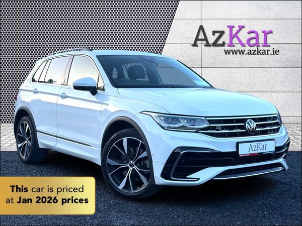 Volkswagen Tiguan SUV, Petrol Plug-in Hybrid, 2023, White