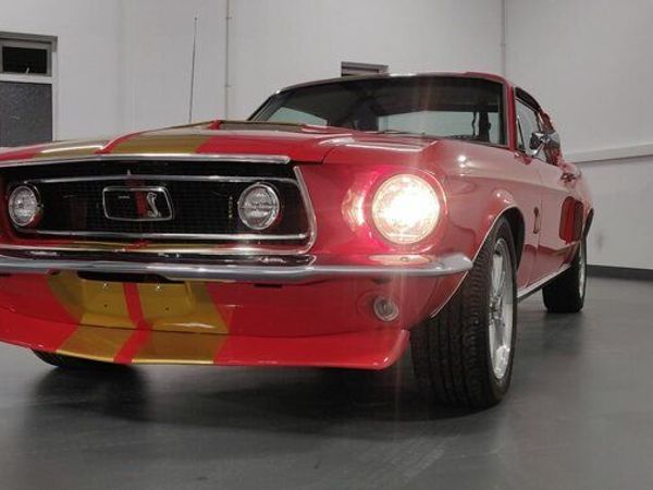 Ford Mustang Coupe, Petrol, 1968, Red