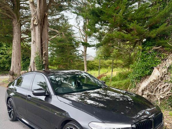 BMW 5-Series Saloon, Diesel, 2017, Grey