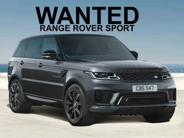 Land Rover Range Rover Sport SUV, Petrol Plug-in Hybrid, 2021, Black