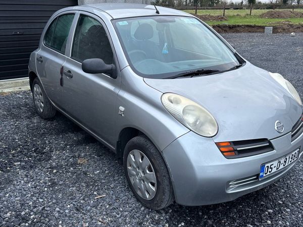 Nissan Micra Hatchback, Petrol, 2005, Silver