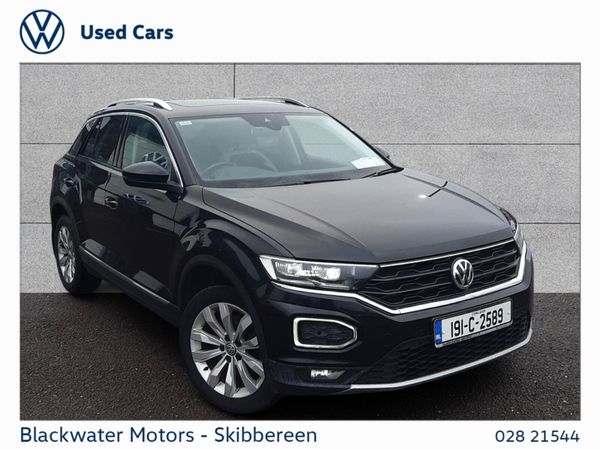 Volkswagen T-Roc SUV, Diesel, 2019, Black