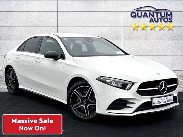 Mercedes-Benz A-Class Saloon, Petrol Plug-in Hybrid, 2021, White