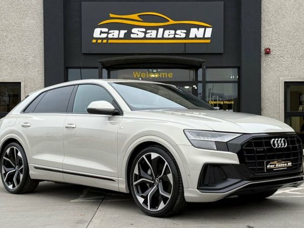 Audi Q8 SUV, Diesel Hybrid, 2022, Beige