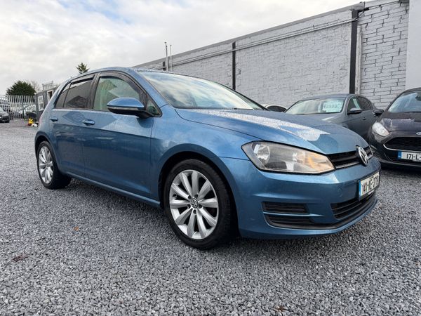 Volkswagen Golf Hatchback, Diesel, 2014, Blue