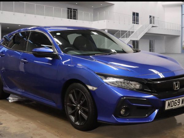 Honda Civic Hatchback, Petrol, 2020, Blue