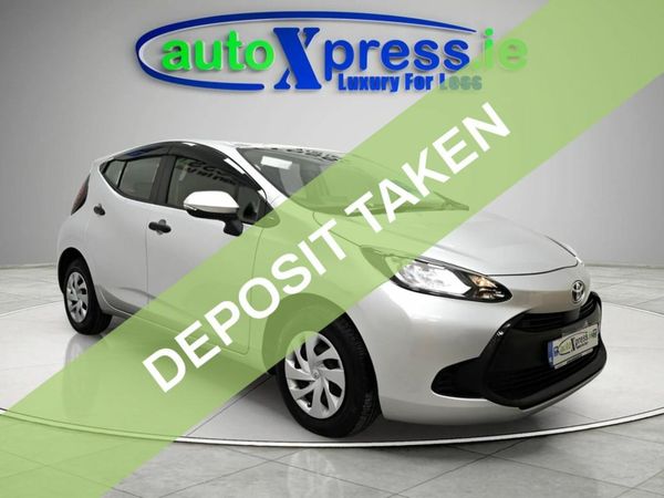 Toyota Aqua Hatchback, Petrol Hybrid, 2021, Silver