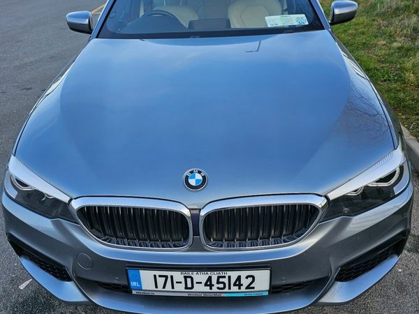 BMW 5-Series Saloon, Diesel, 2017, Grey