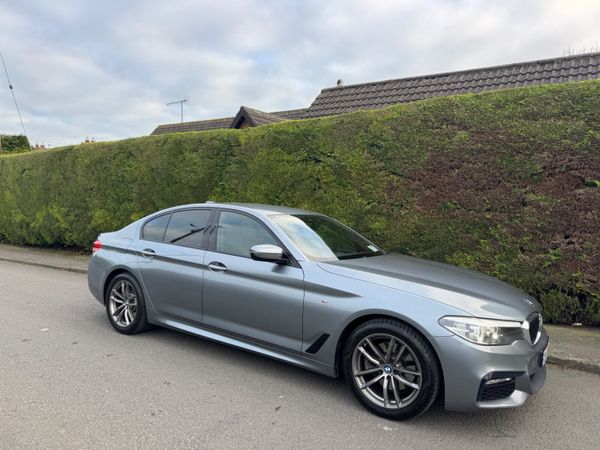 BMW 5-Series Saloon, Diesel, 2018, Blue