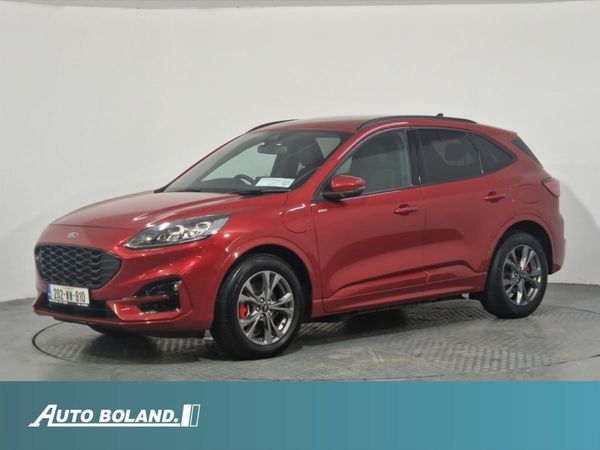 Ford Kuga SUV, Petrol Plug-in Hybrid, 2020, Red