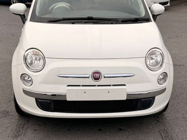 Fiat 500 Hatchback, Petrol, 2015, White