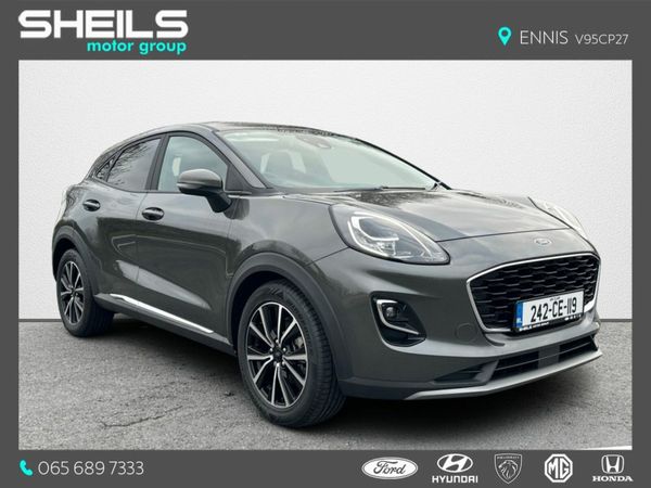 Ford Puma SUV, Petrol Hybrid, 2024, Grey