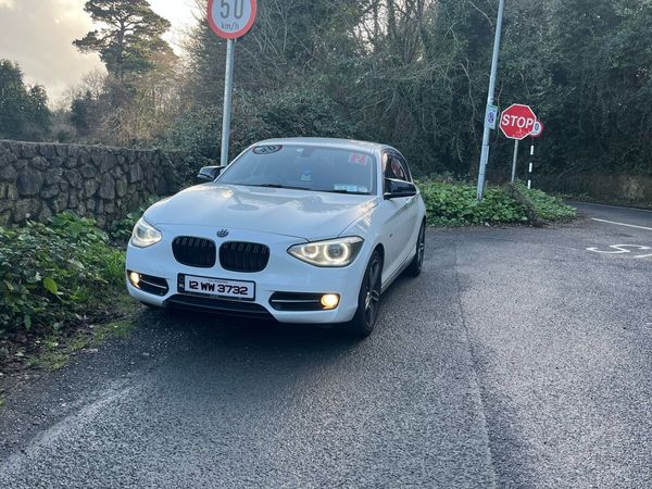 BMW 1-Series Hatchback, Petrol, 2012, White