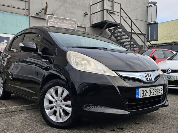 Honda Fit Hatchback, Petrol Hybrid, 2013, Black