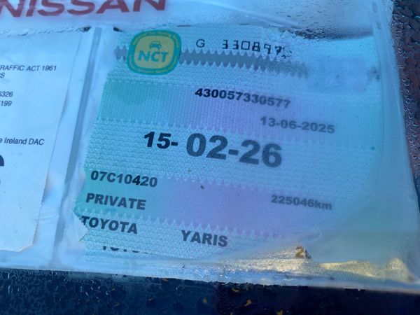 Toyota Yaris Hatchback, Petrol, 2007, Blue
