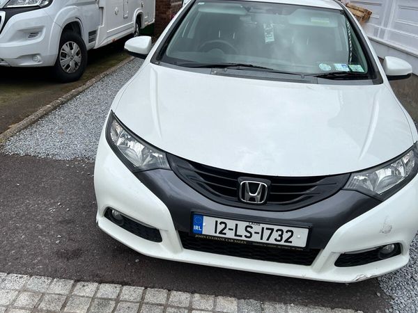 Honda Civic Hatchback, Diesel, 2012, White