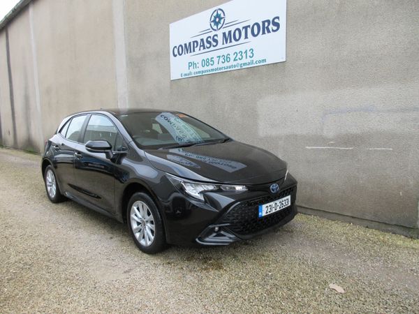 Toyota Corolla Hatchback, Petrol Hybrid, 2023, Black