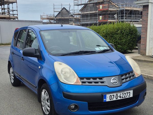 Nissan Note MPV, Petrol, 2007, Blue