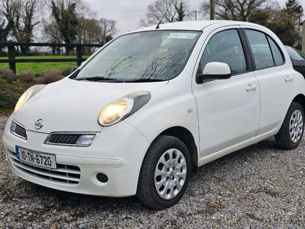 Nissan Micra Hatchback, Petrol, 2010, White