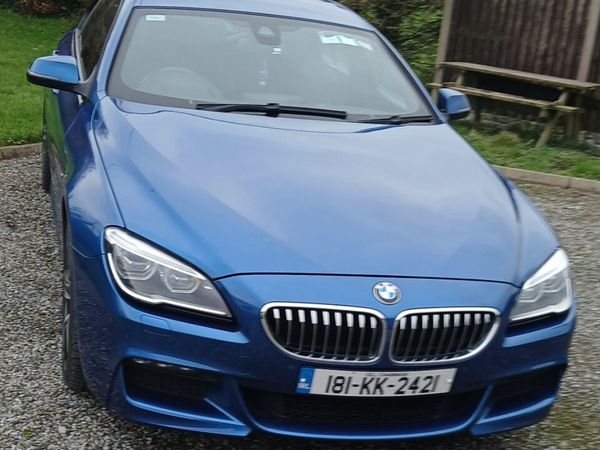 BMW 6-Series Coupe, Diesel, 2018, Blue