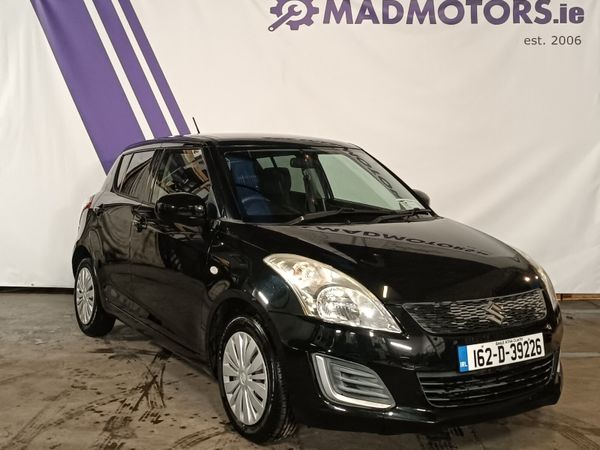 Suzuki Swift Hatchback, Petrol, 2016, Black