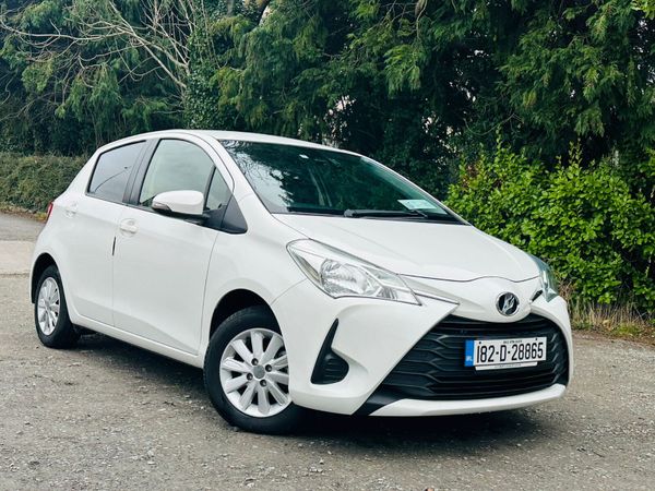 Toyota Vitz Hatchback, Petrol, 2018, White