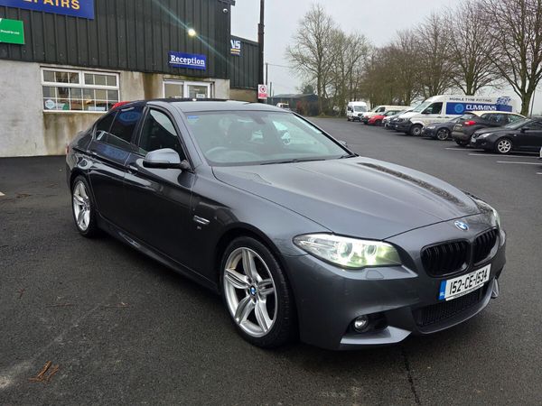 BMW 5-Series Saloon, Diesel, 2015, Grey