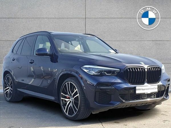 BMW X5 SUV, Petrol Plug-in Hybrid, 2022, Blue