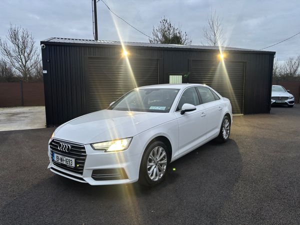Audi A4 Saloon, Diesel, 2019, White