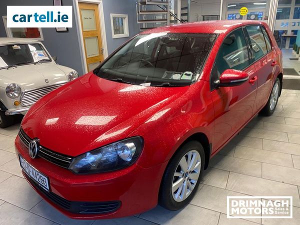 Volkswagen Golf Hatchback, Diesel, 2012, Red
